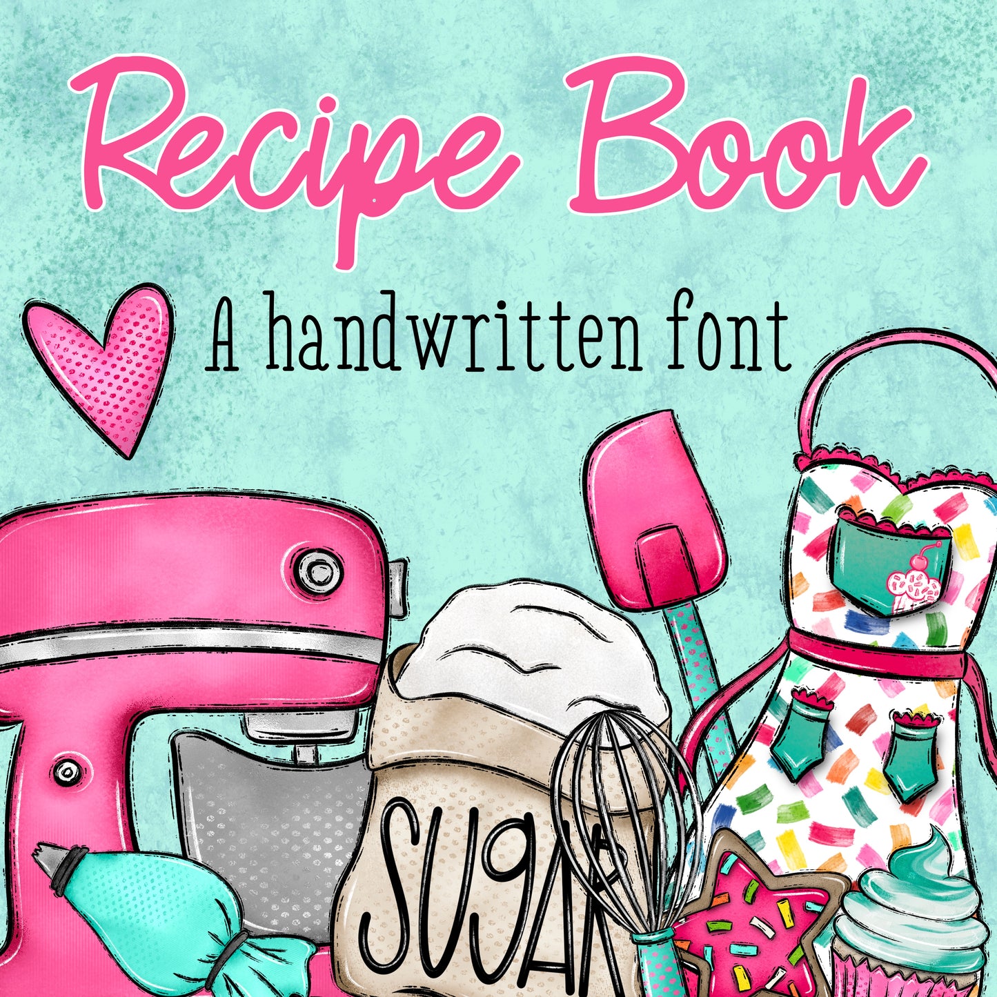 Recipe Book handwritten font