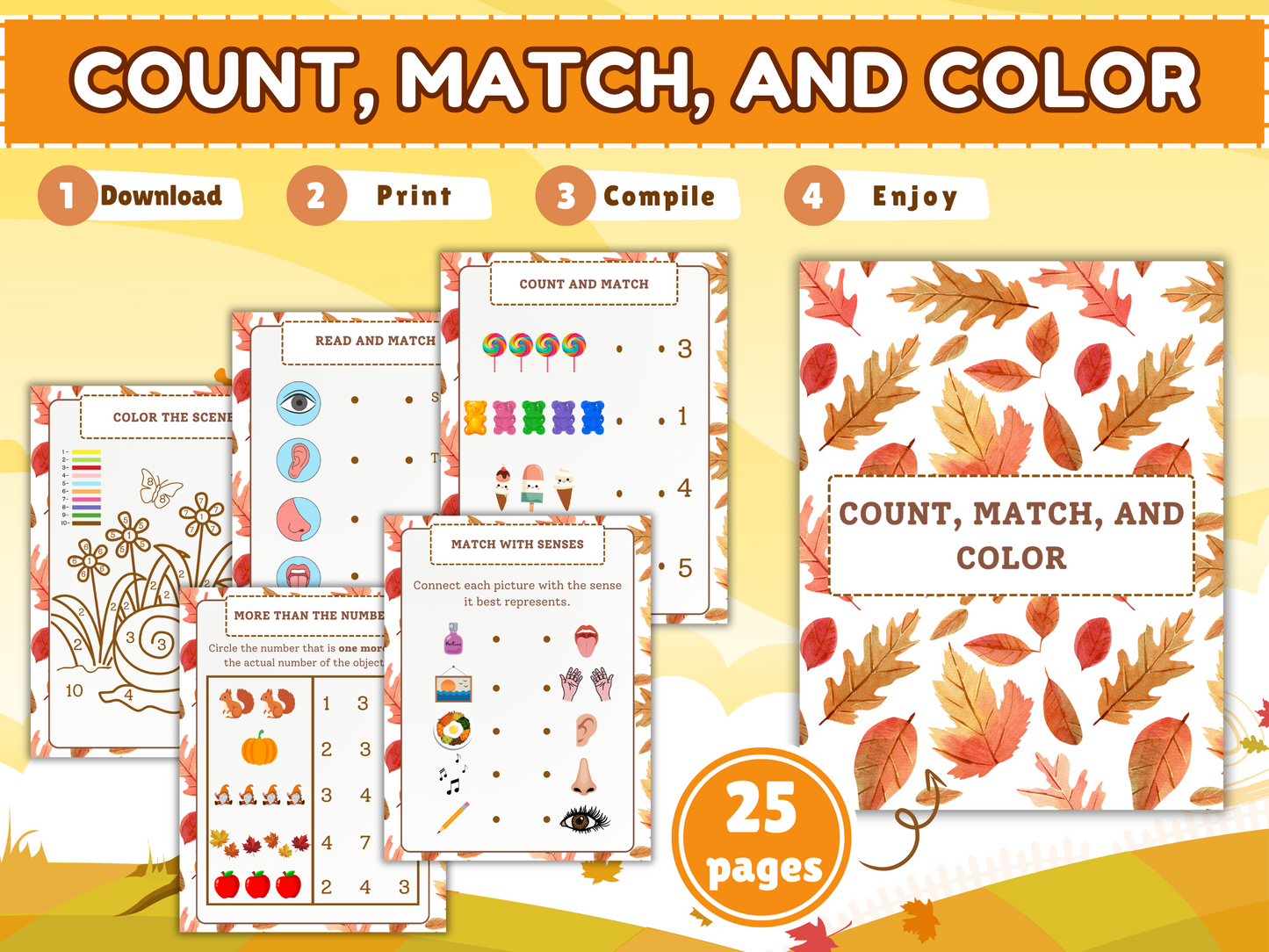 Count, Match & Color