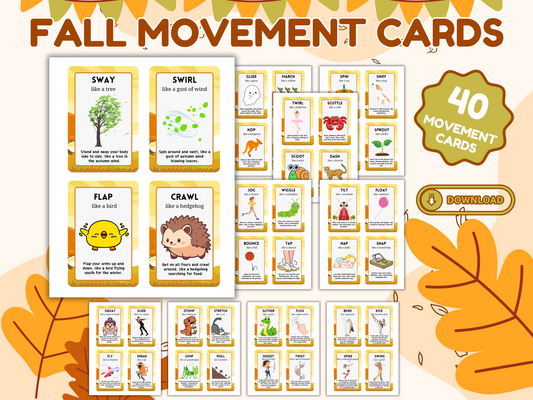 Fall Movement Cards