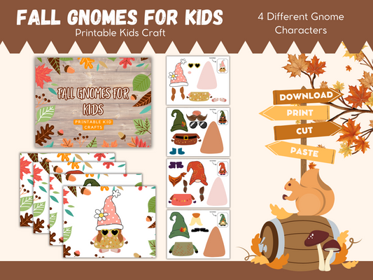 Fall Gnome Craft for Kids