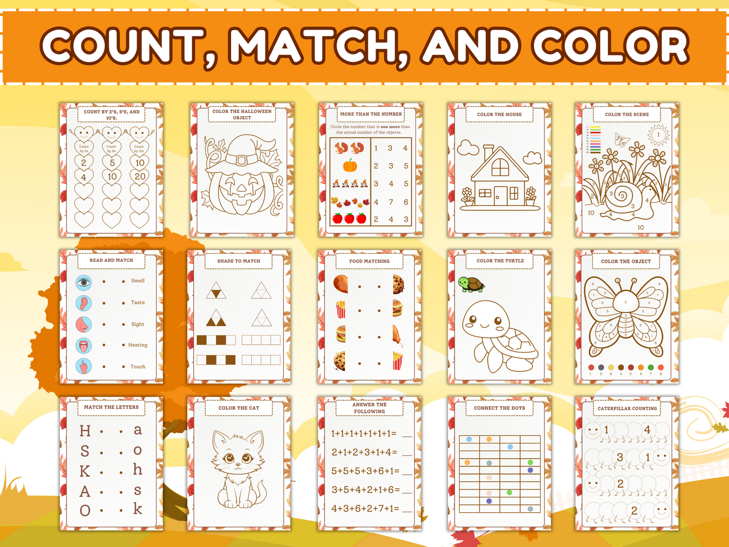 Count, Match & Color
