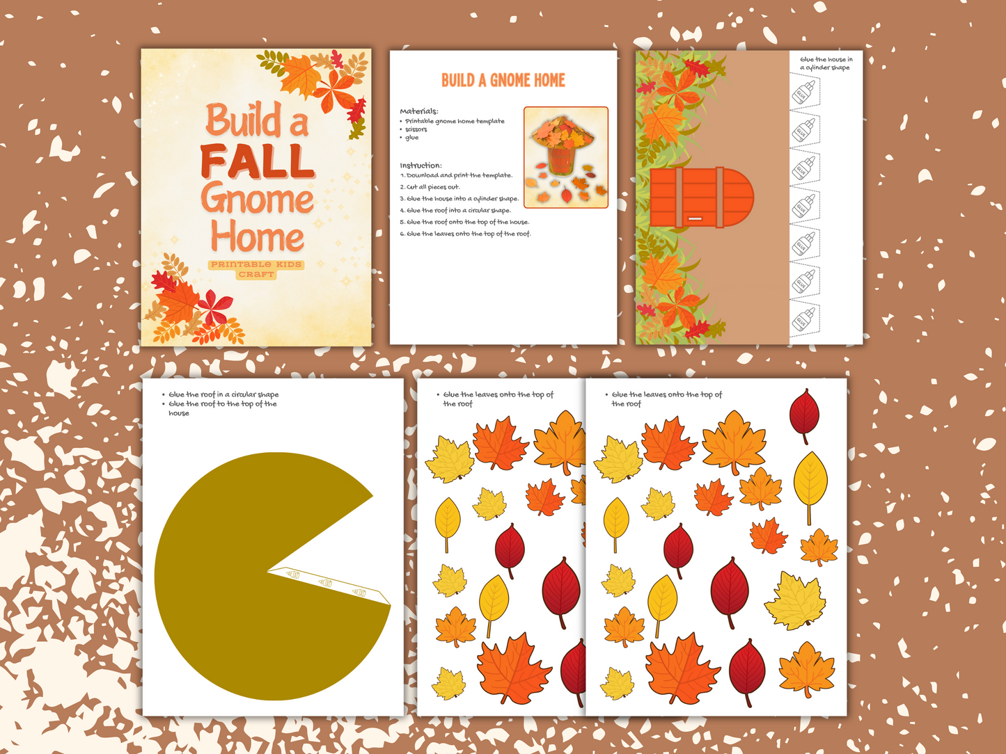 Build a Fall Gnome Home Craft
