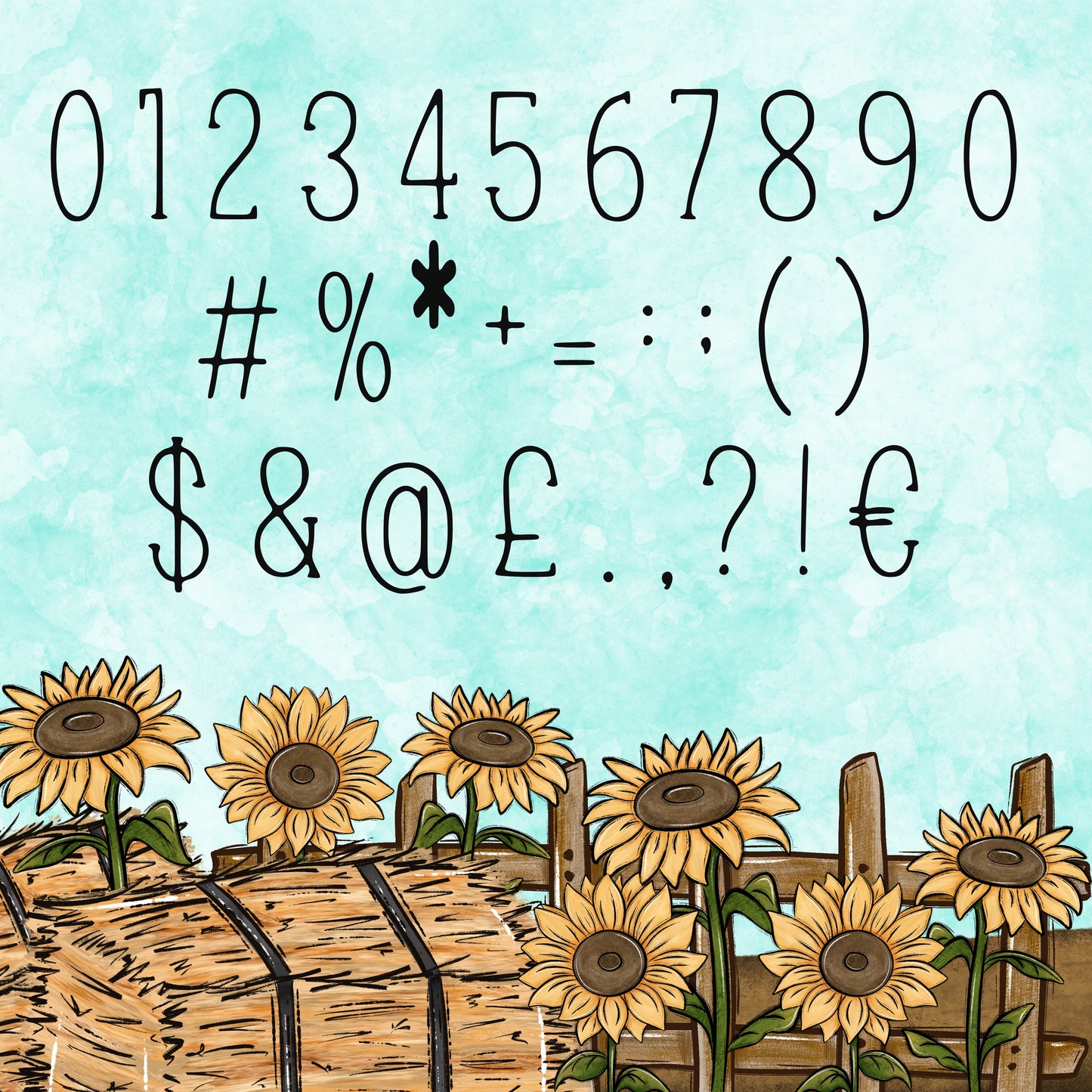 Scarecrow handwritten font