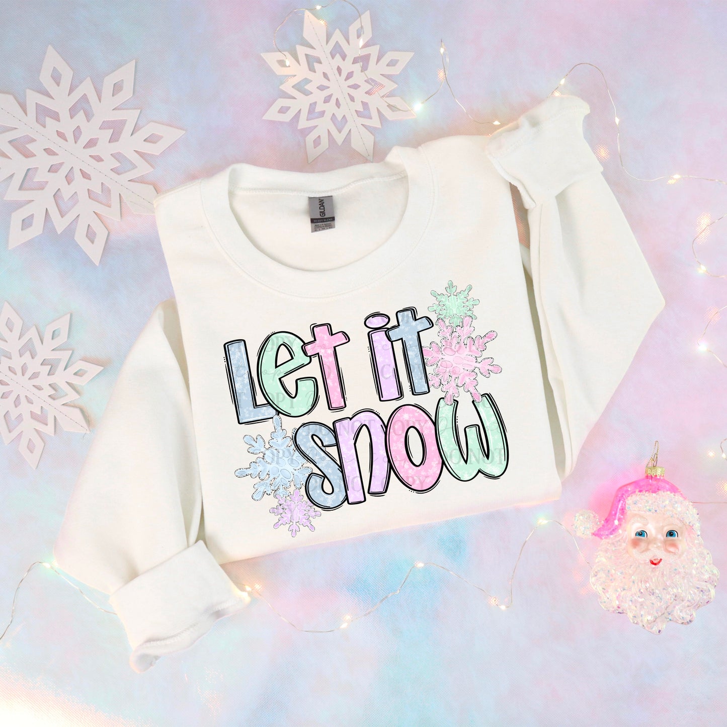 Let is snow digital design | American Blues Designs