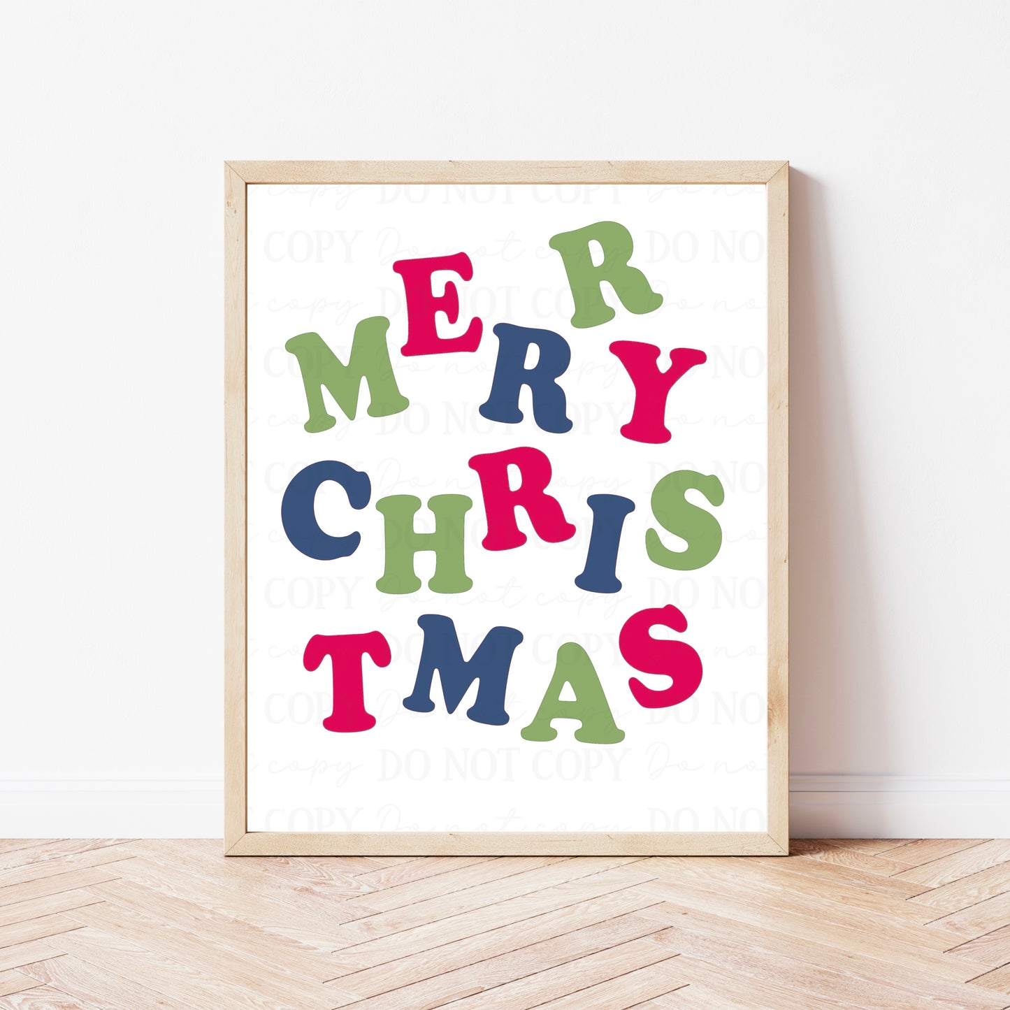 Merry Christmas printable | American Blues Designs
