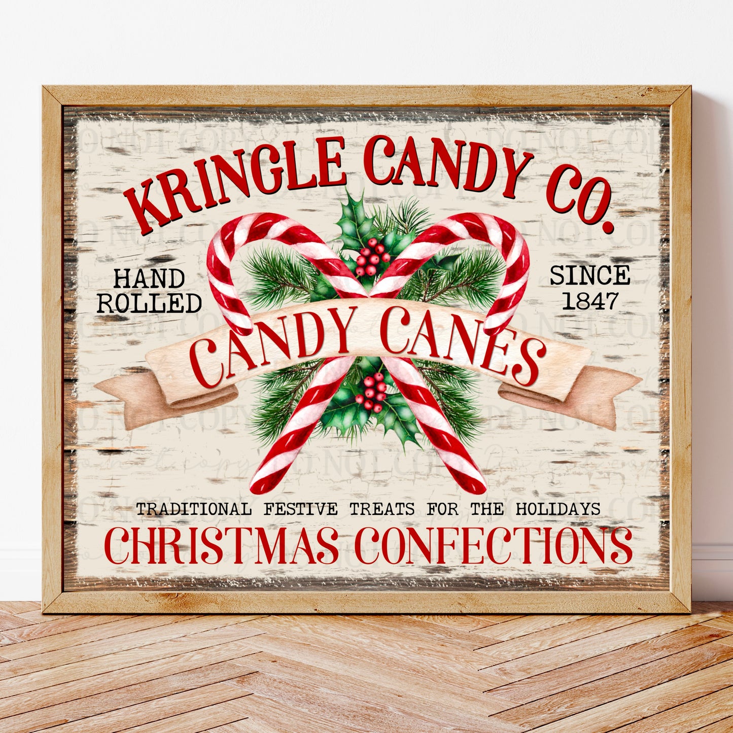 Kringle Candy Co. printable | American Blues Designs