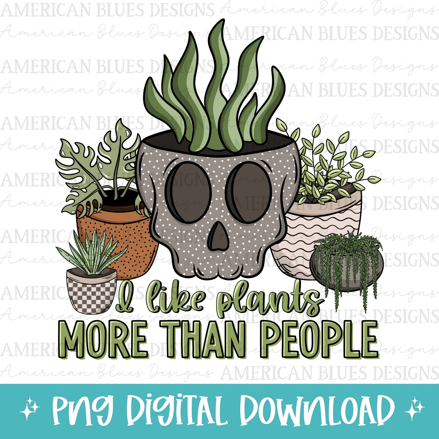 I like plants more than people