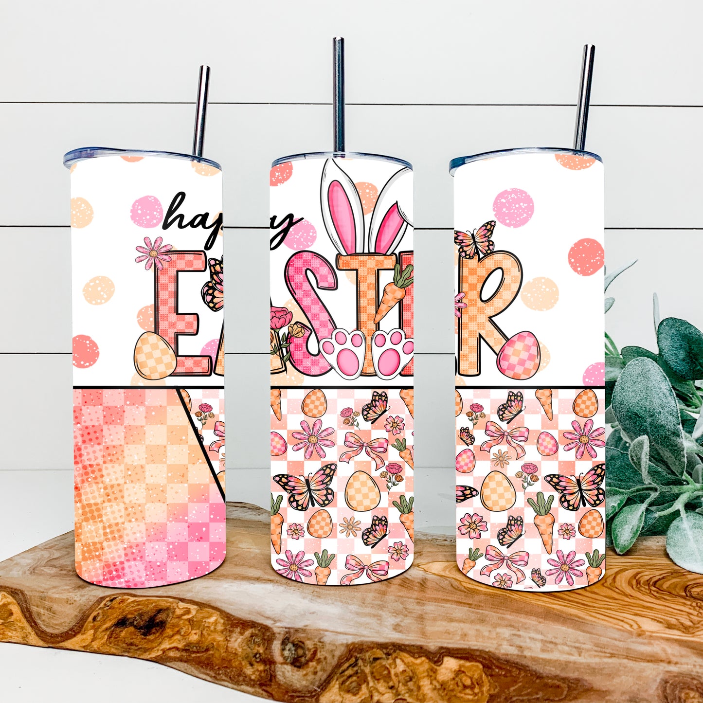 Happy Easter 20oz tumbler wrap