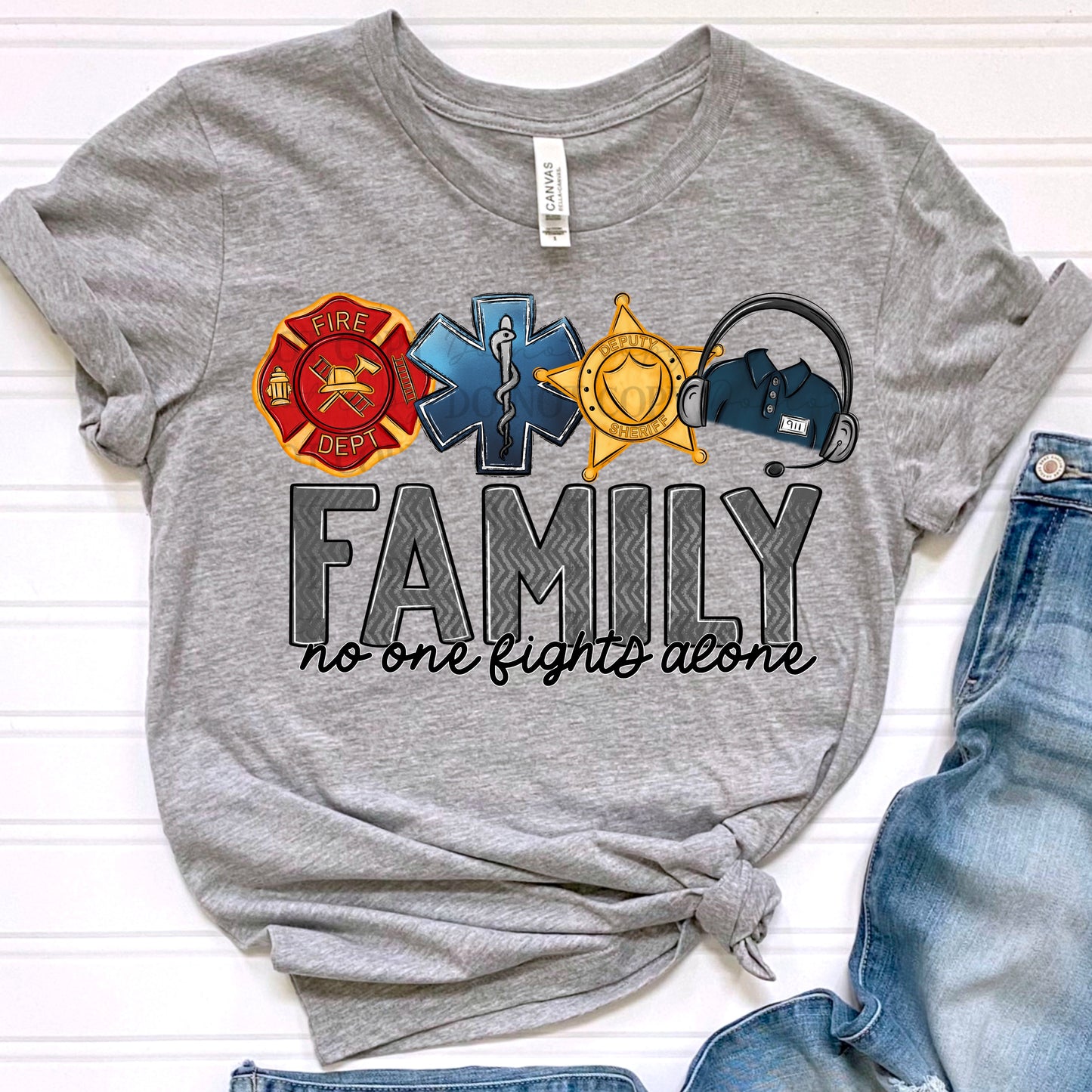 FAMILY no one fights alone- Sherriff
