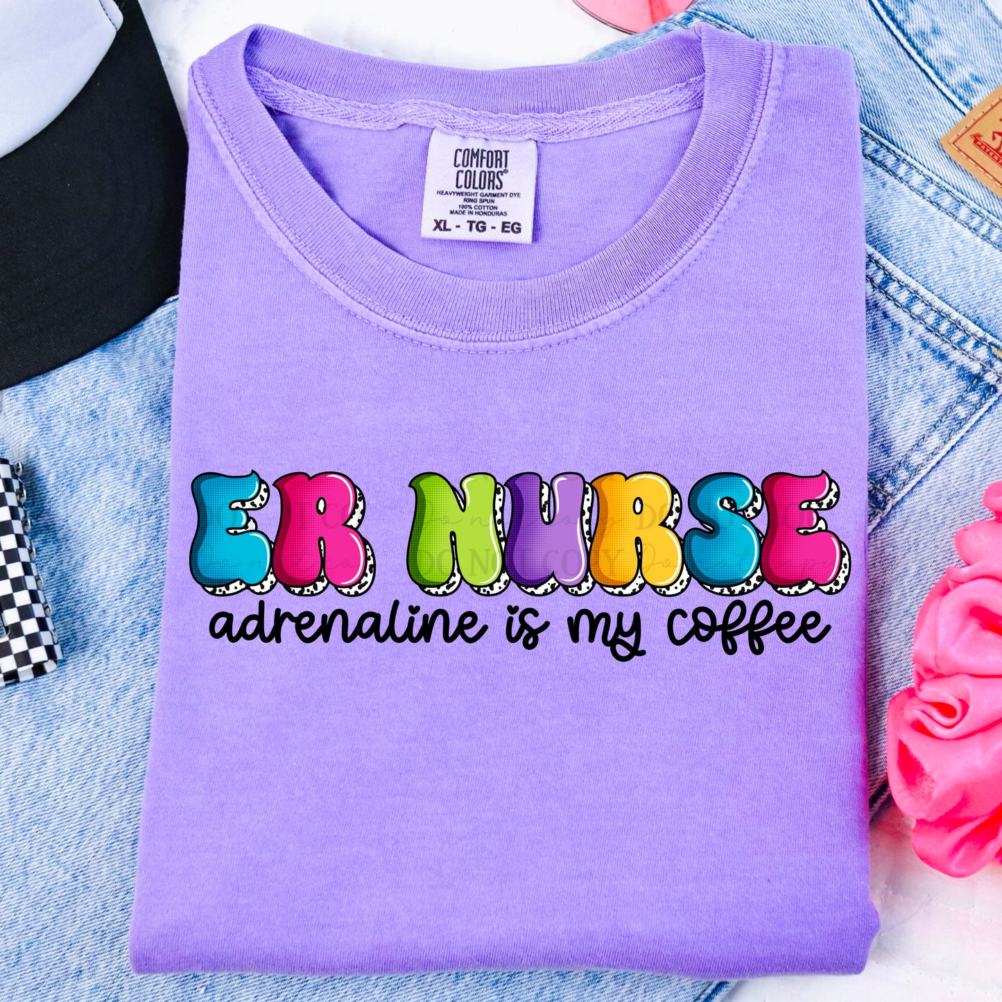 ER Nurse, Adrenaline is my coffee