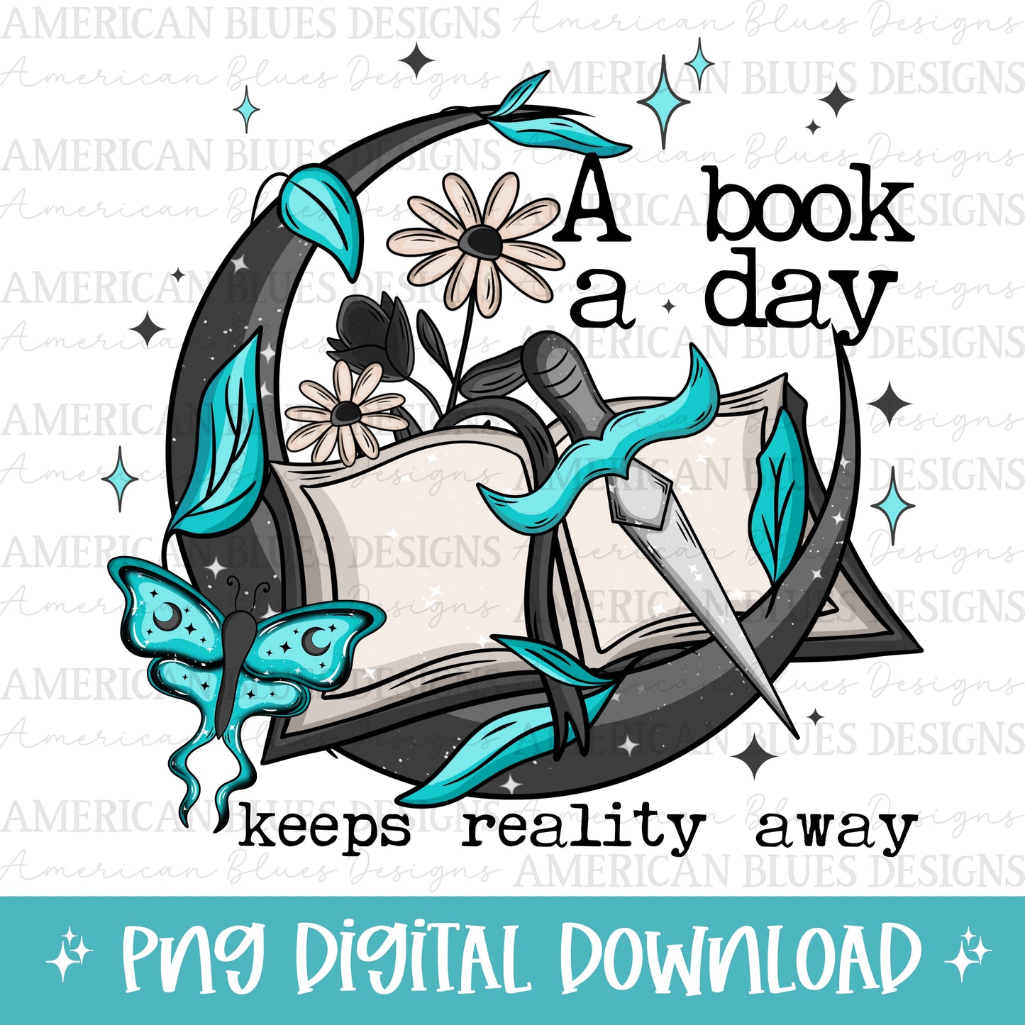 A book a day keeps reality away