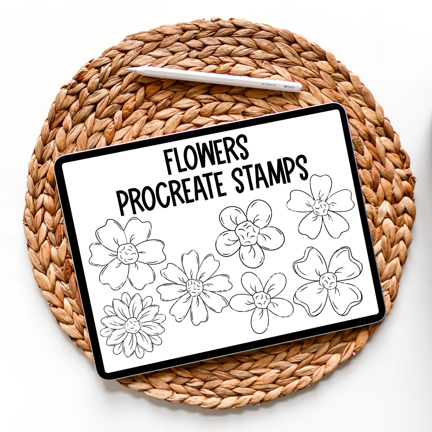 Flowers Procreate Stamps