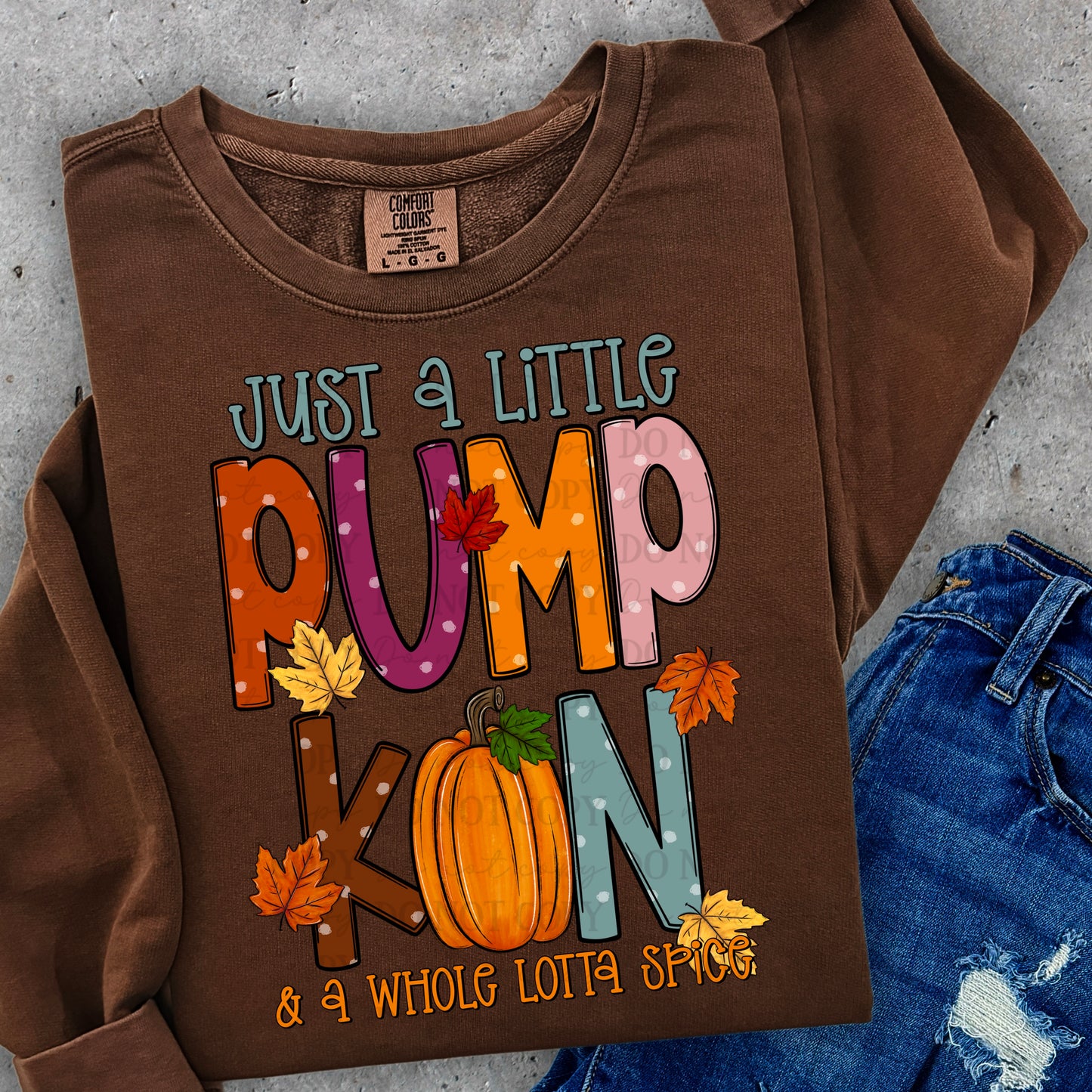 Just a little pumpkin and a whole lotta spice