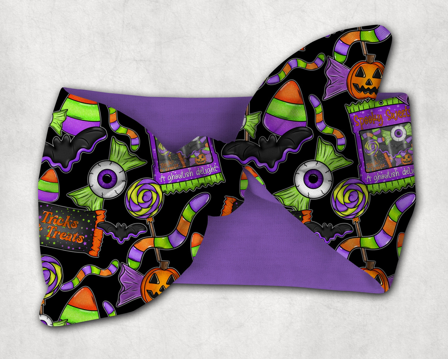 Spooky Treats seamless pattern