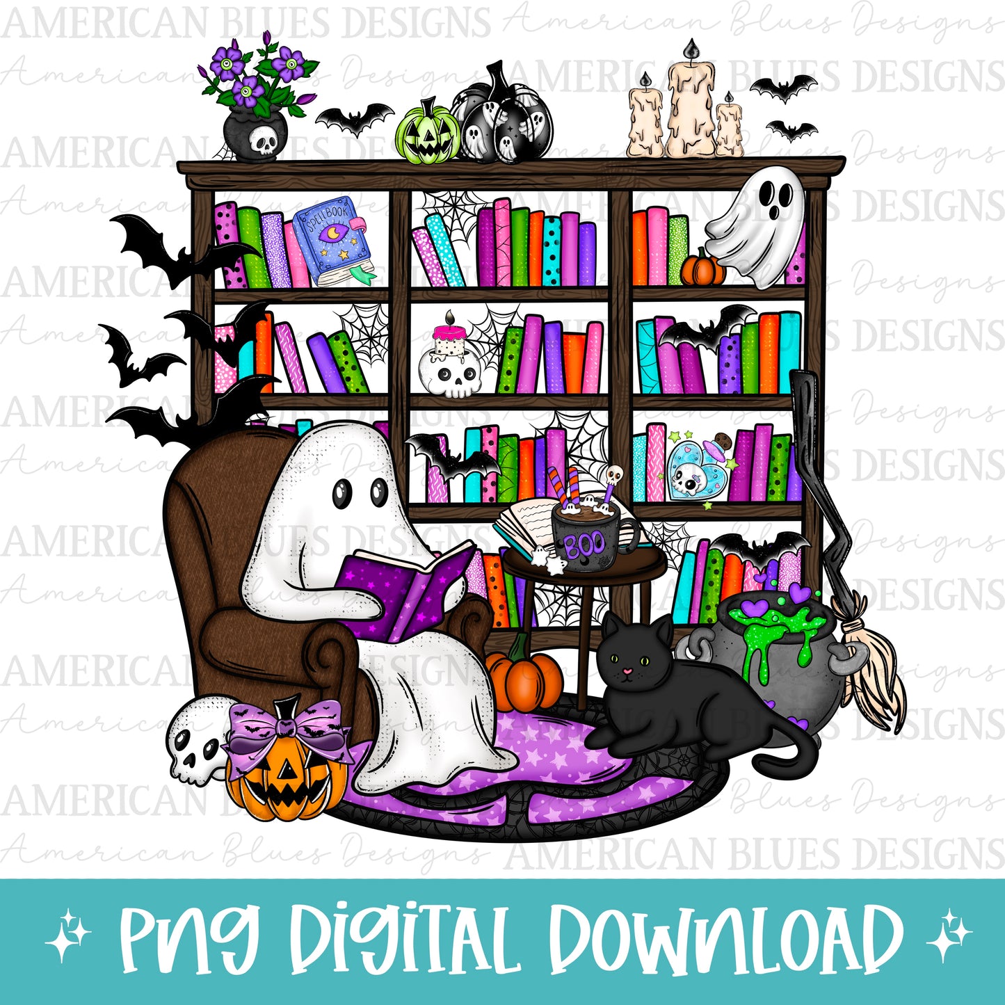 Reading Ghost & Library