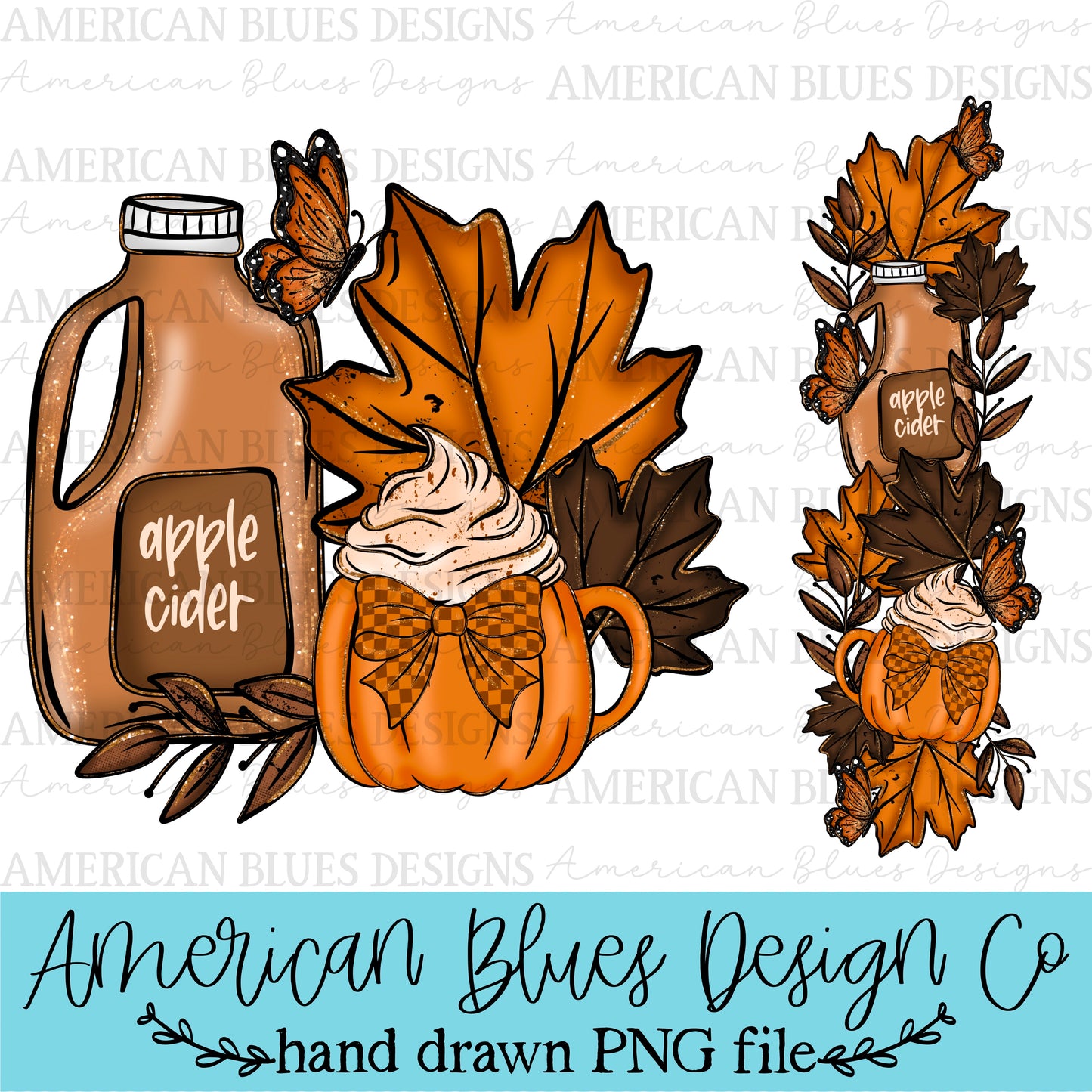 Apple Cider with sleeve design
