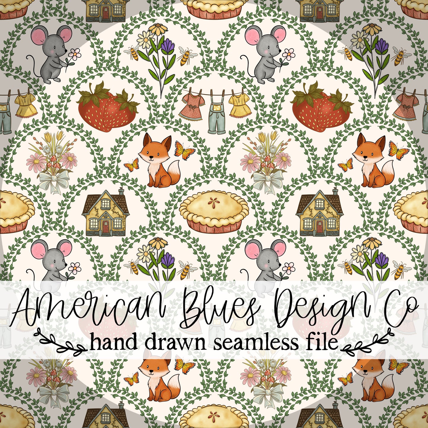 Hearth & Hedgerow seamless