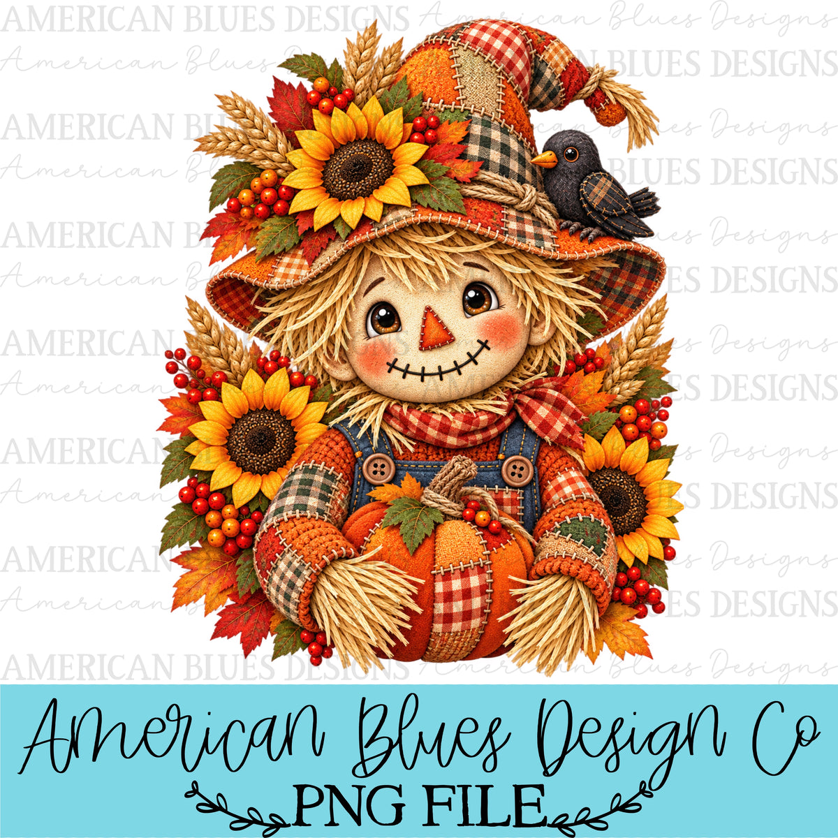 Harvest Scarecrow - Boy - Cozy Stitches
