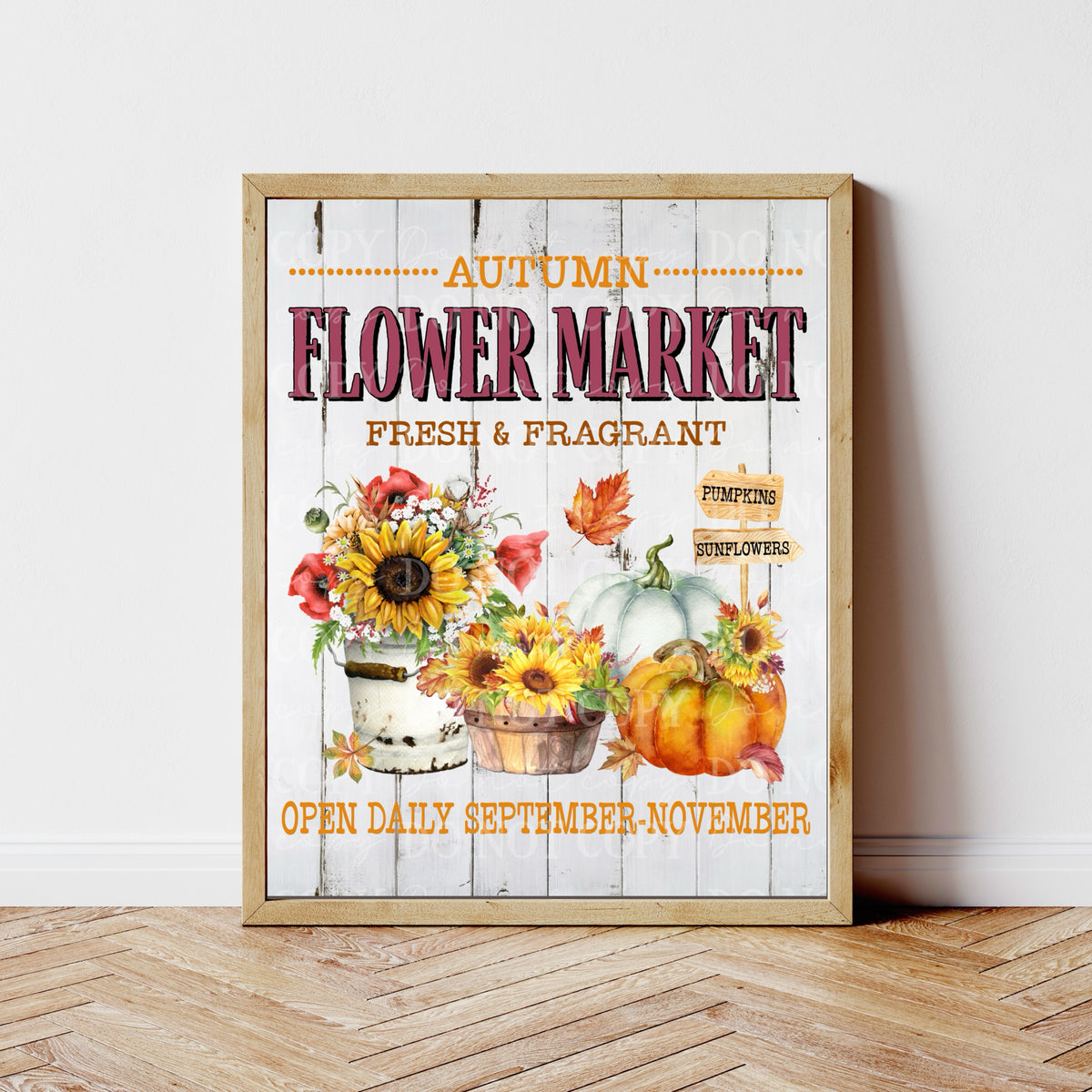 Autumn Flower Market