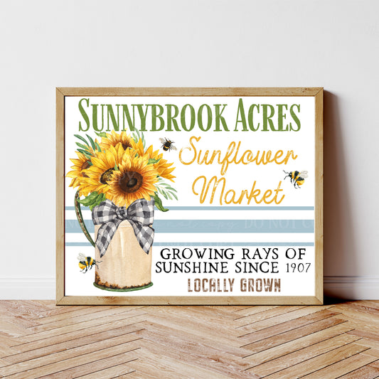 Sunny brook Acres sunflower market