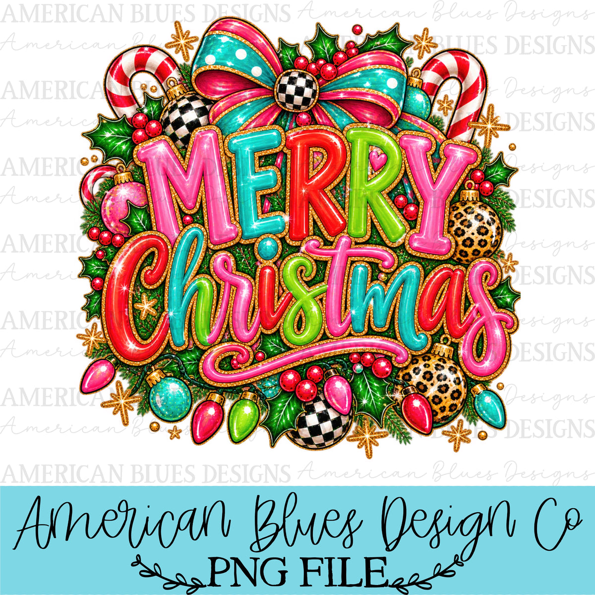 Merry Christmas — Holly Jolly Doodles
