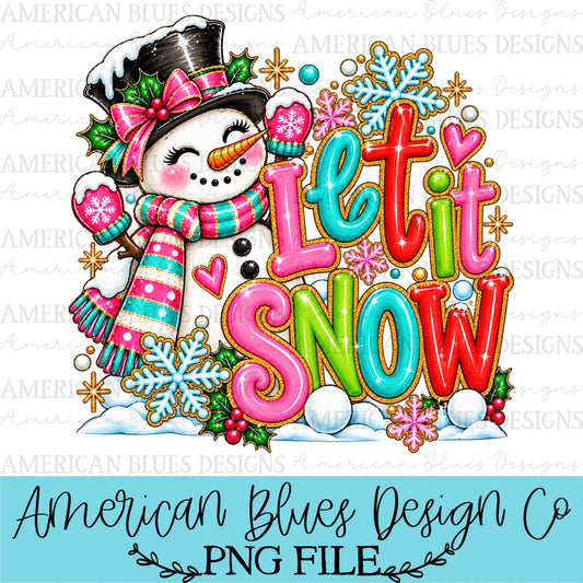 Let it snow — Holly Jolly Doodles