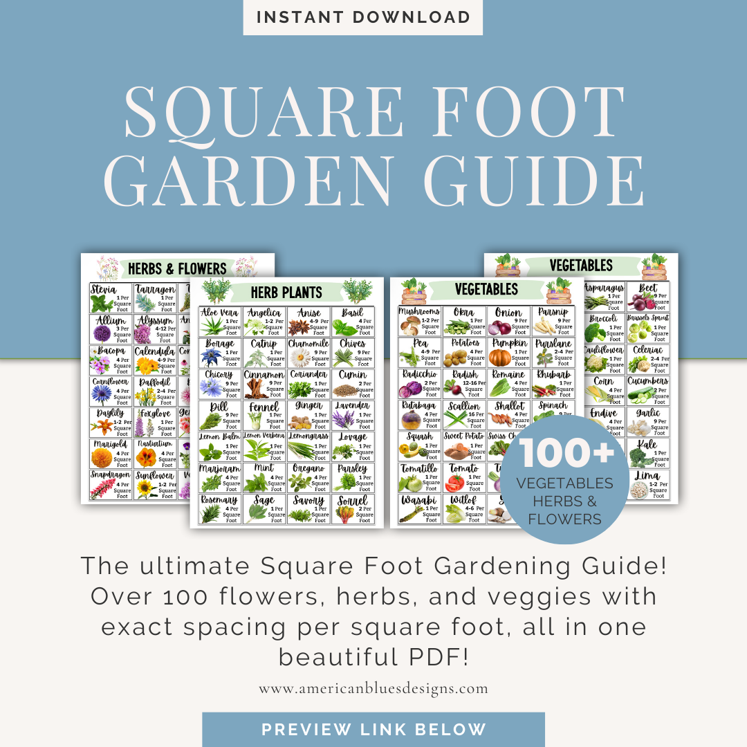 Square Foot Gardening Guide