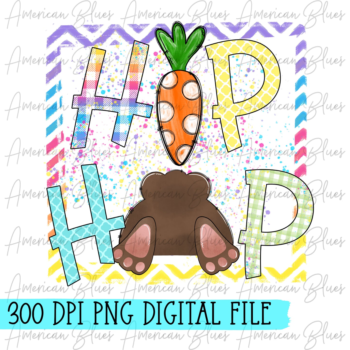 Hip Hop bunny bum- DIGITAL