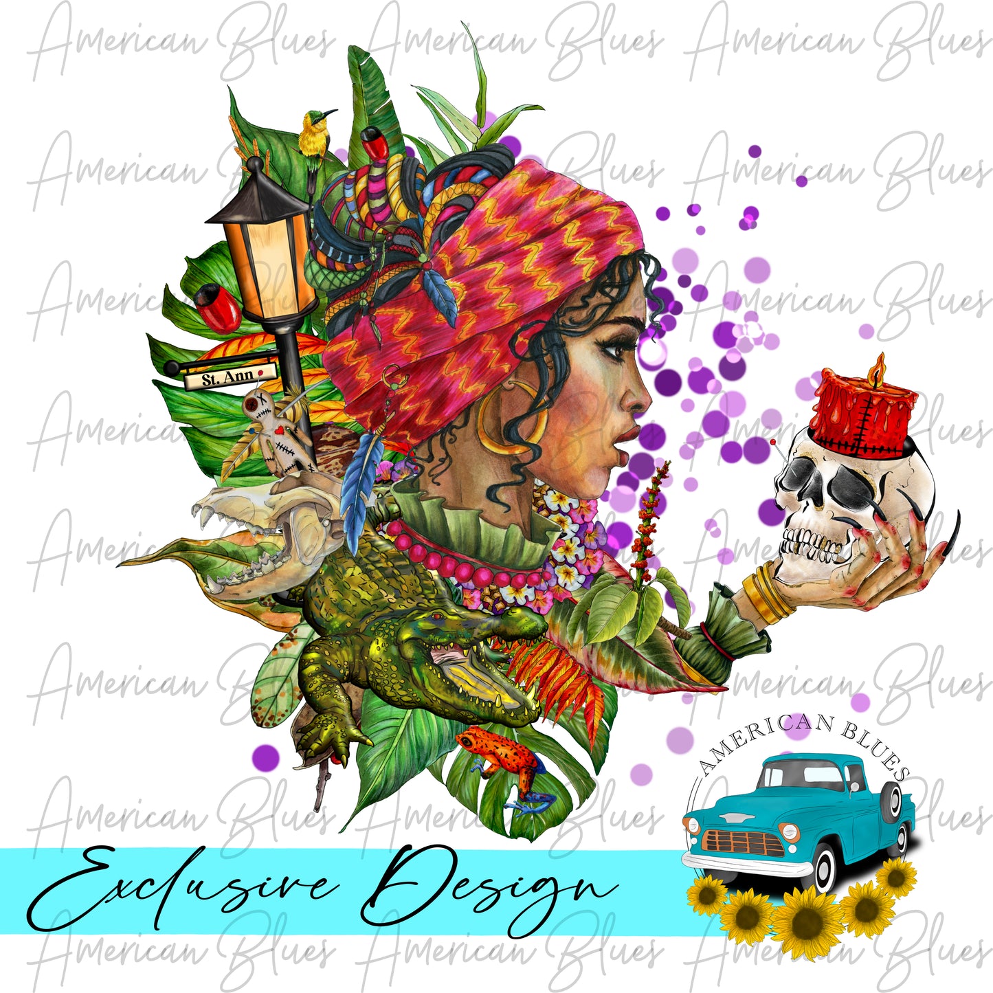 Marie Laveau- Exclusive Design