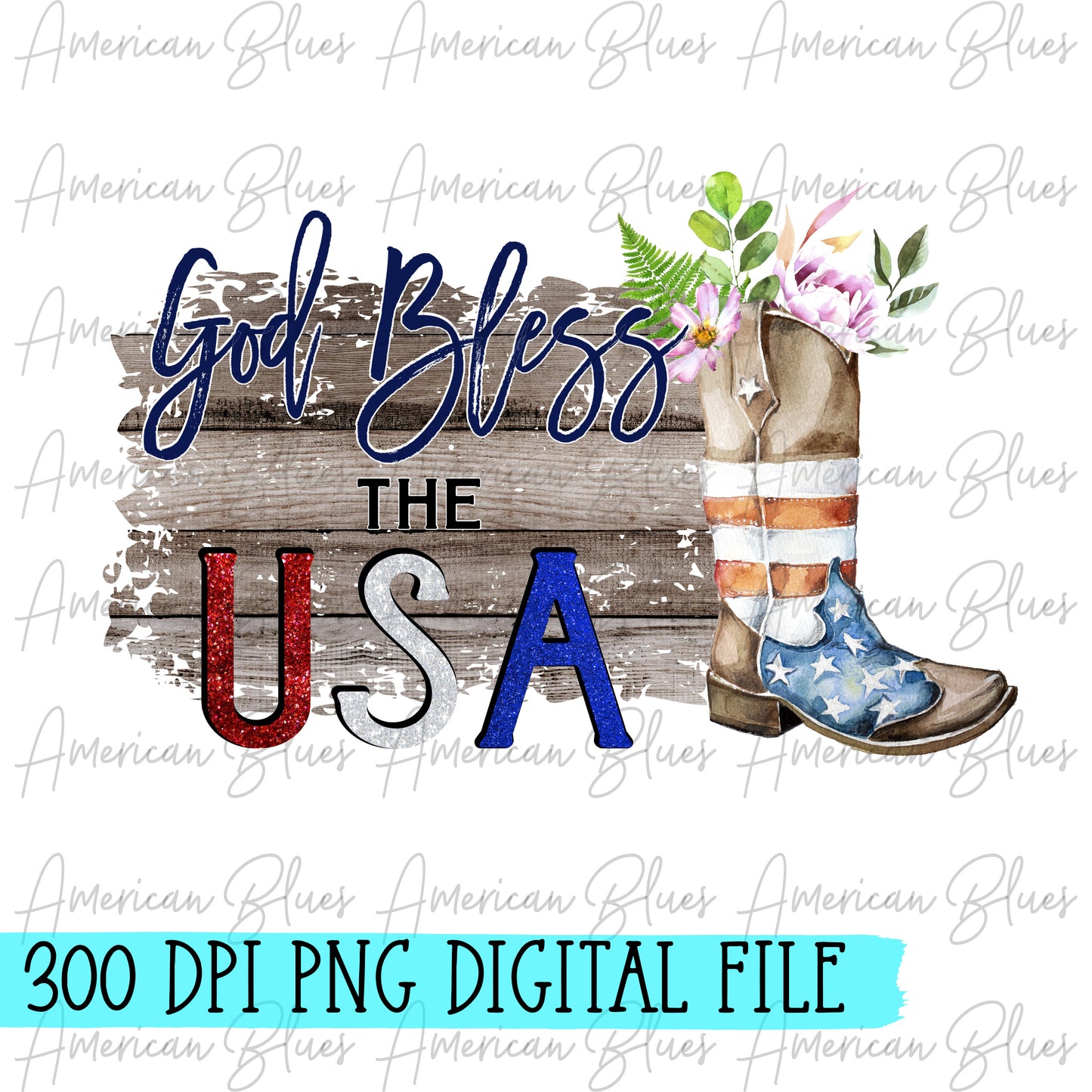 God bless the USA DIGITAL