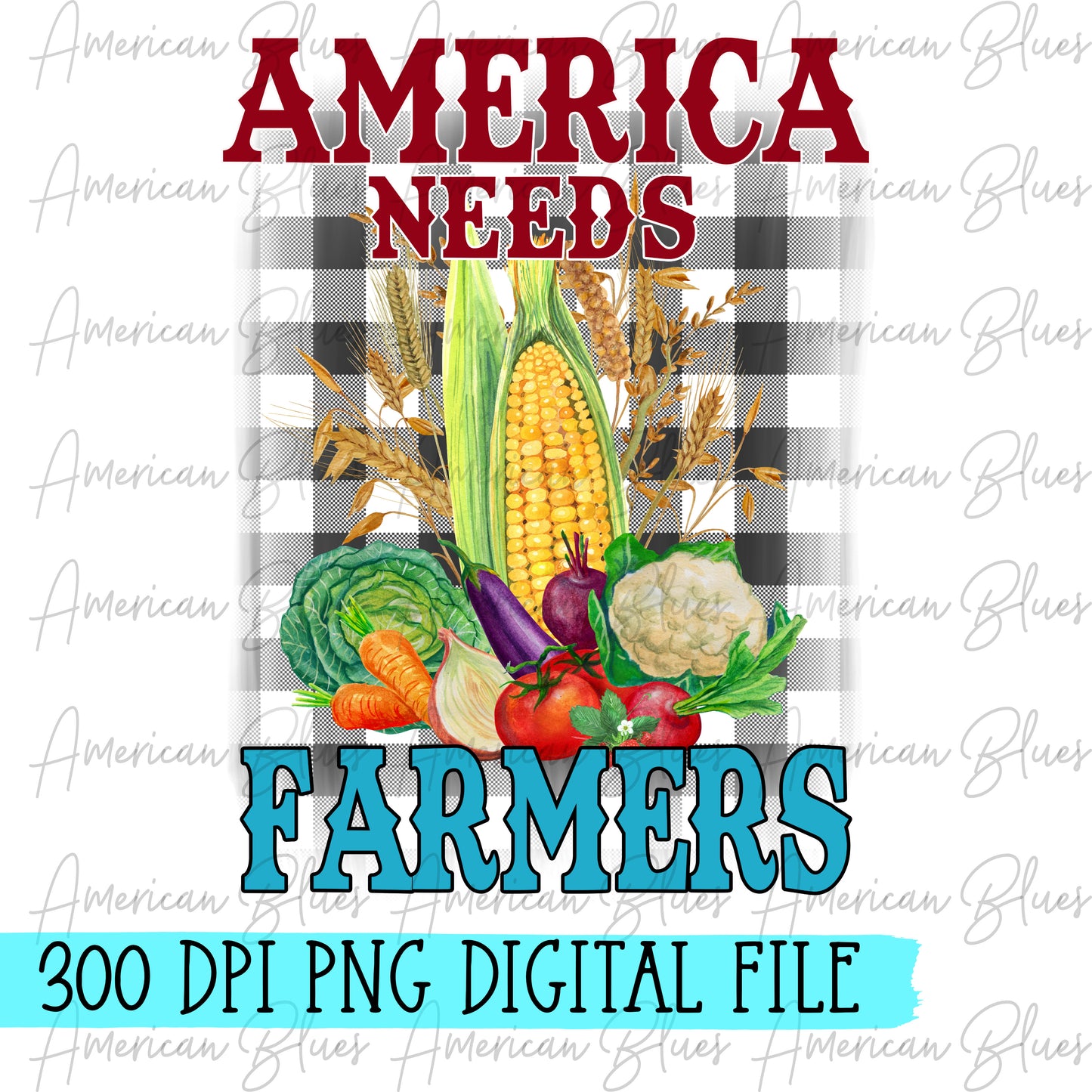 America needs farmers-checkered
