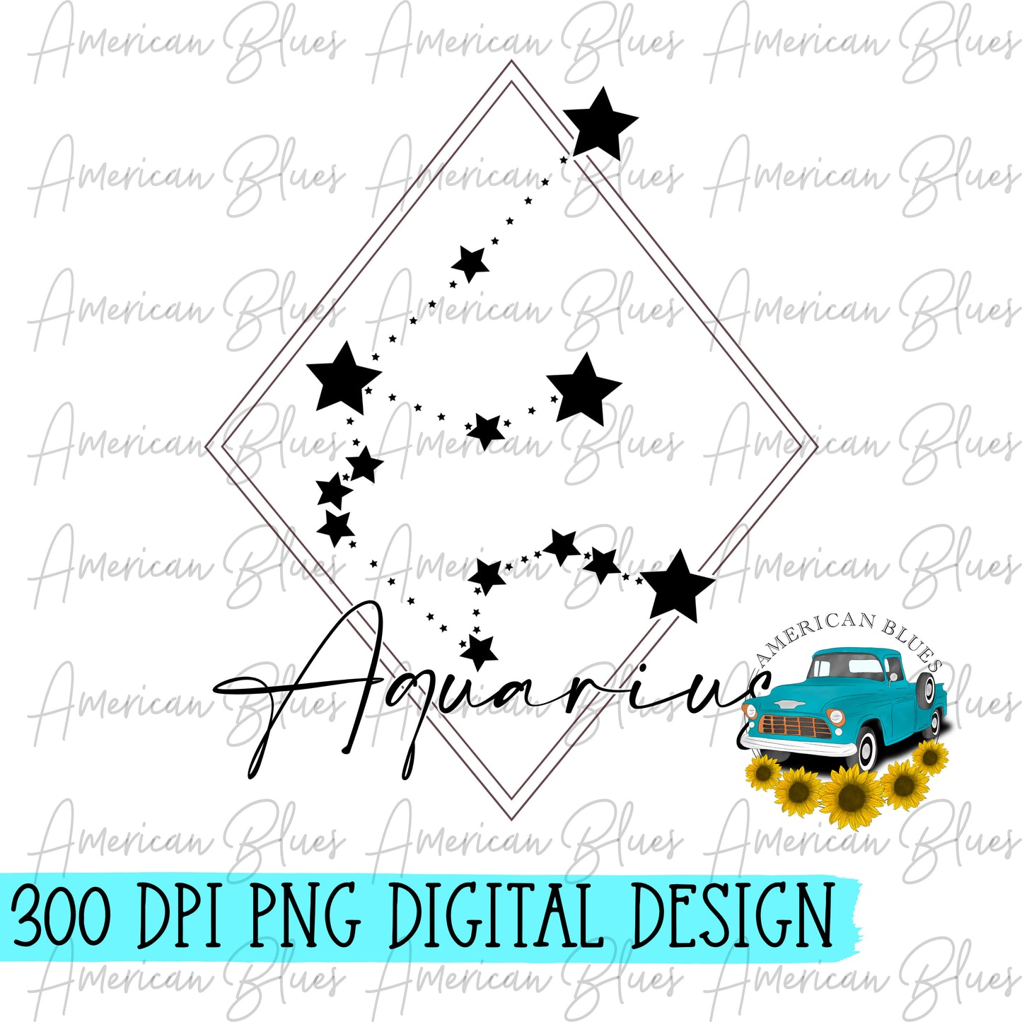 Aquarius zodiac constellation