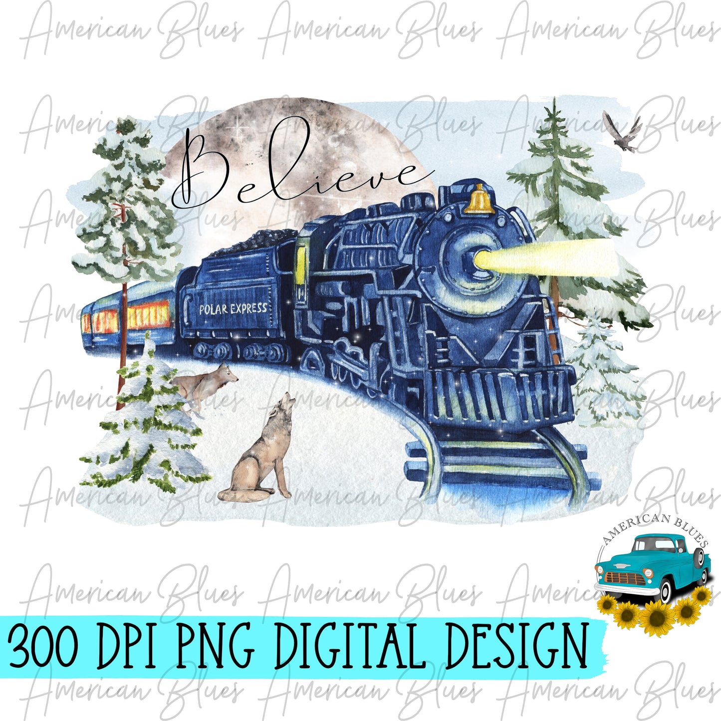 Believe- polar express train