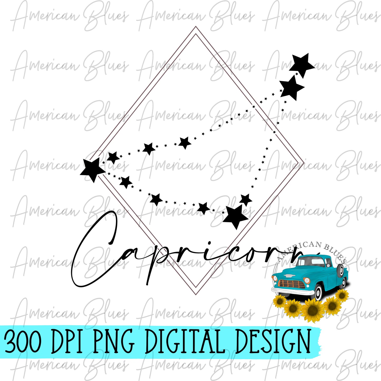 Capricorn zodiac constellation