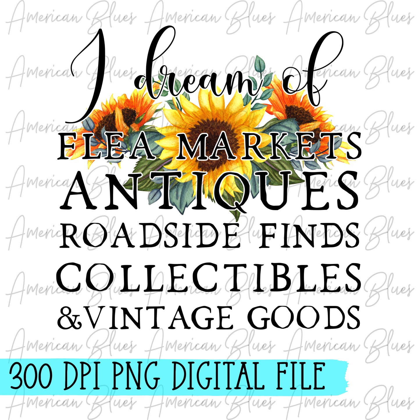 I dream of flea markets......