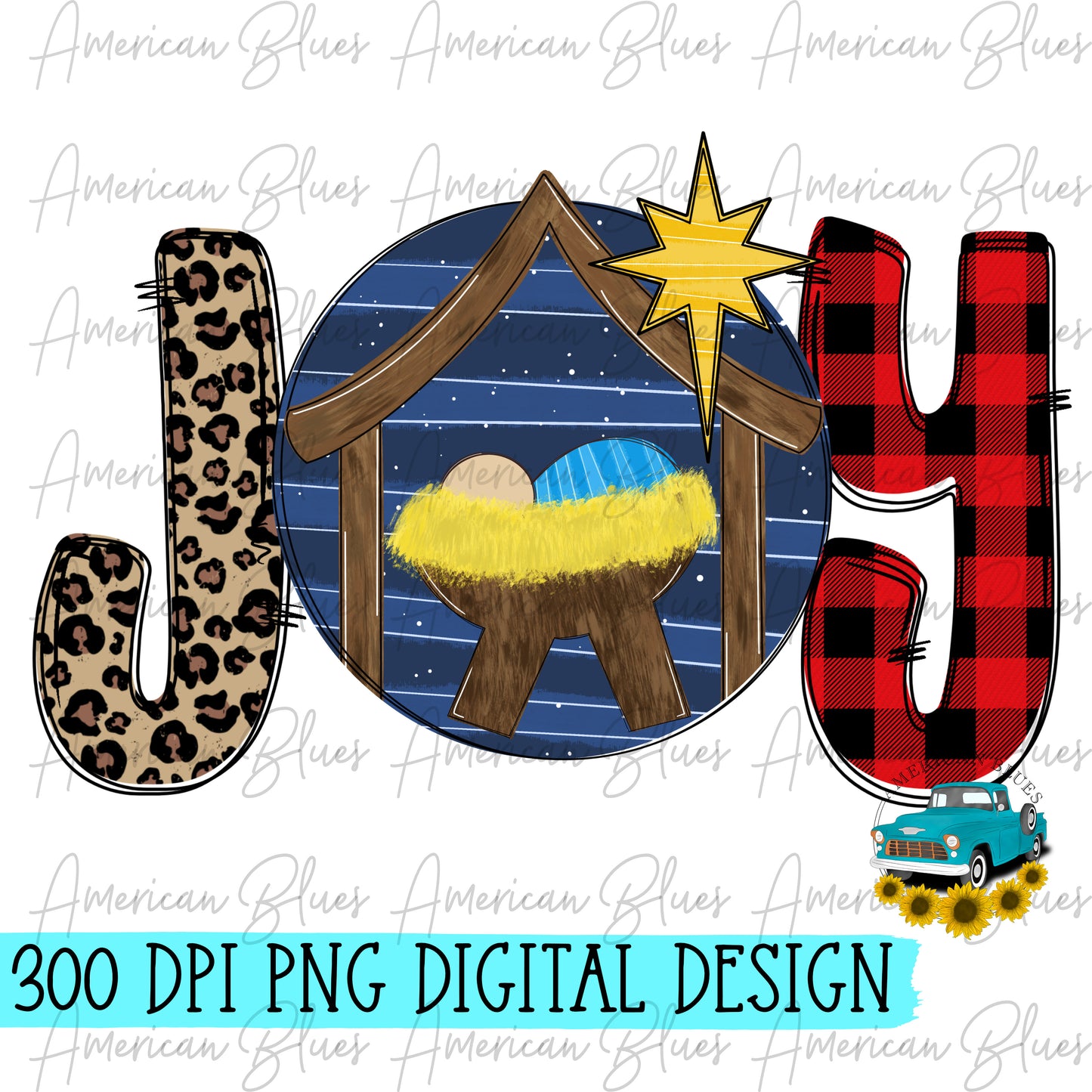 Joy- leopard/Buffalo Check