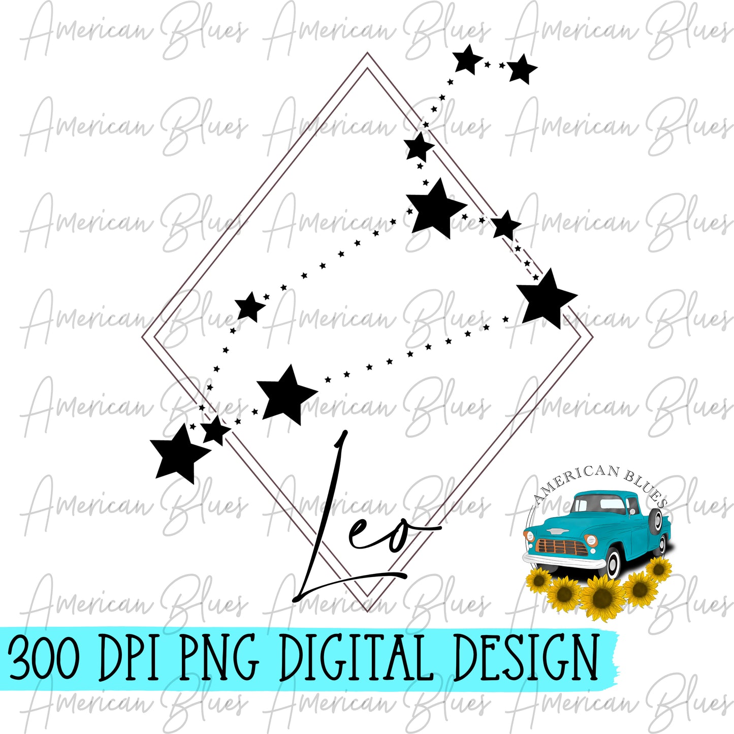 Leo zodiac constellation