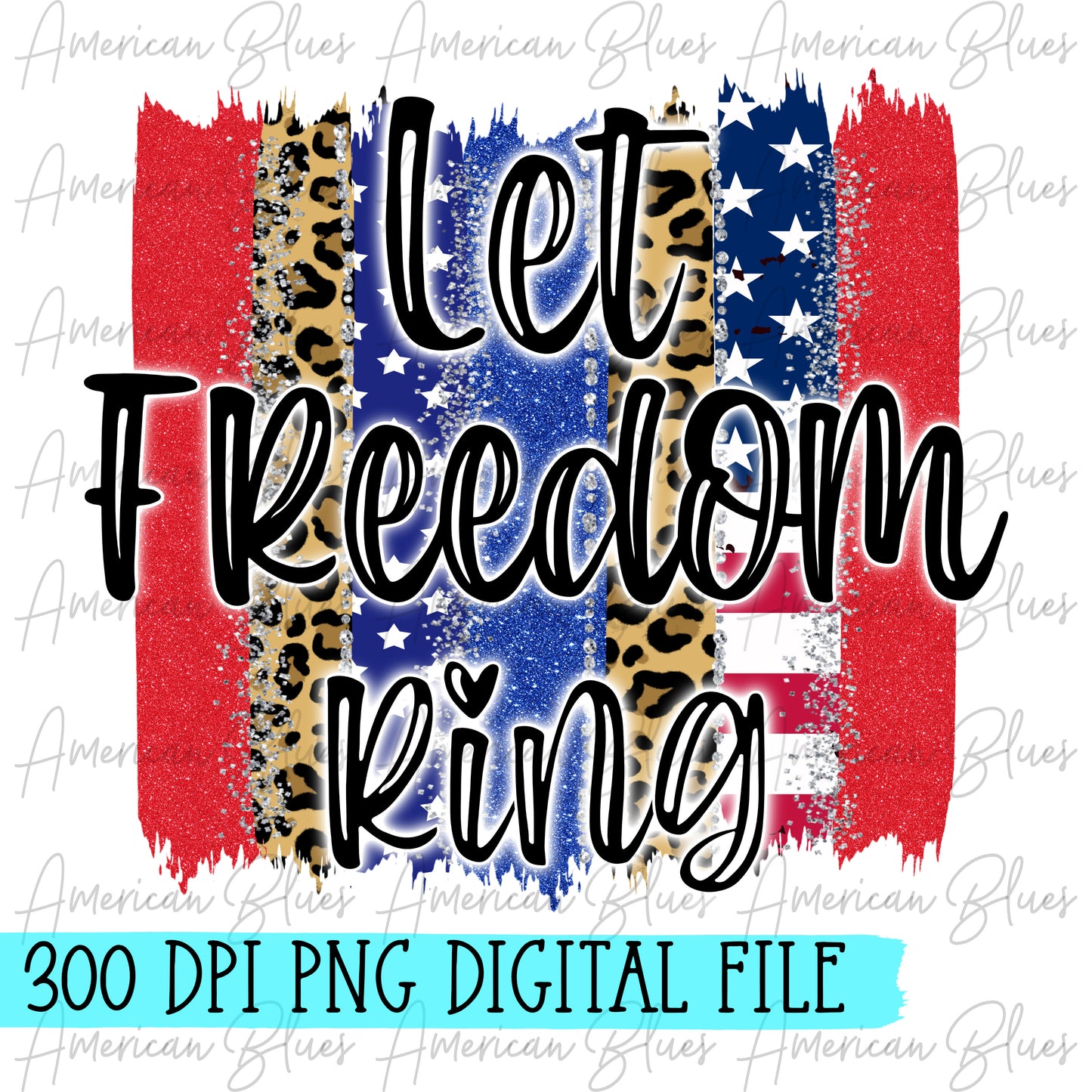 Let Freedom Ring-brushstrokes