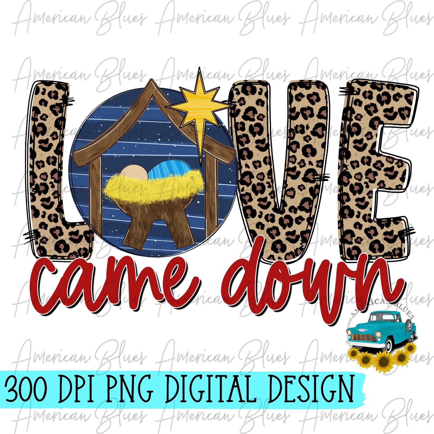 Love came down- leopard