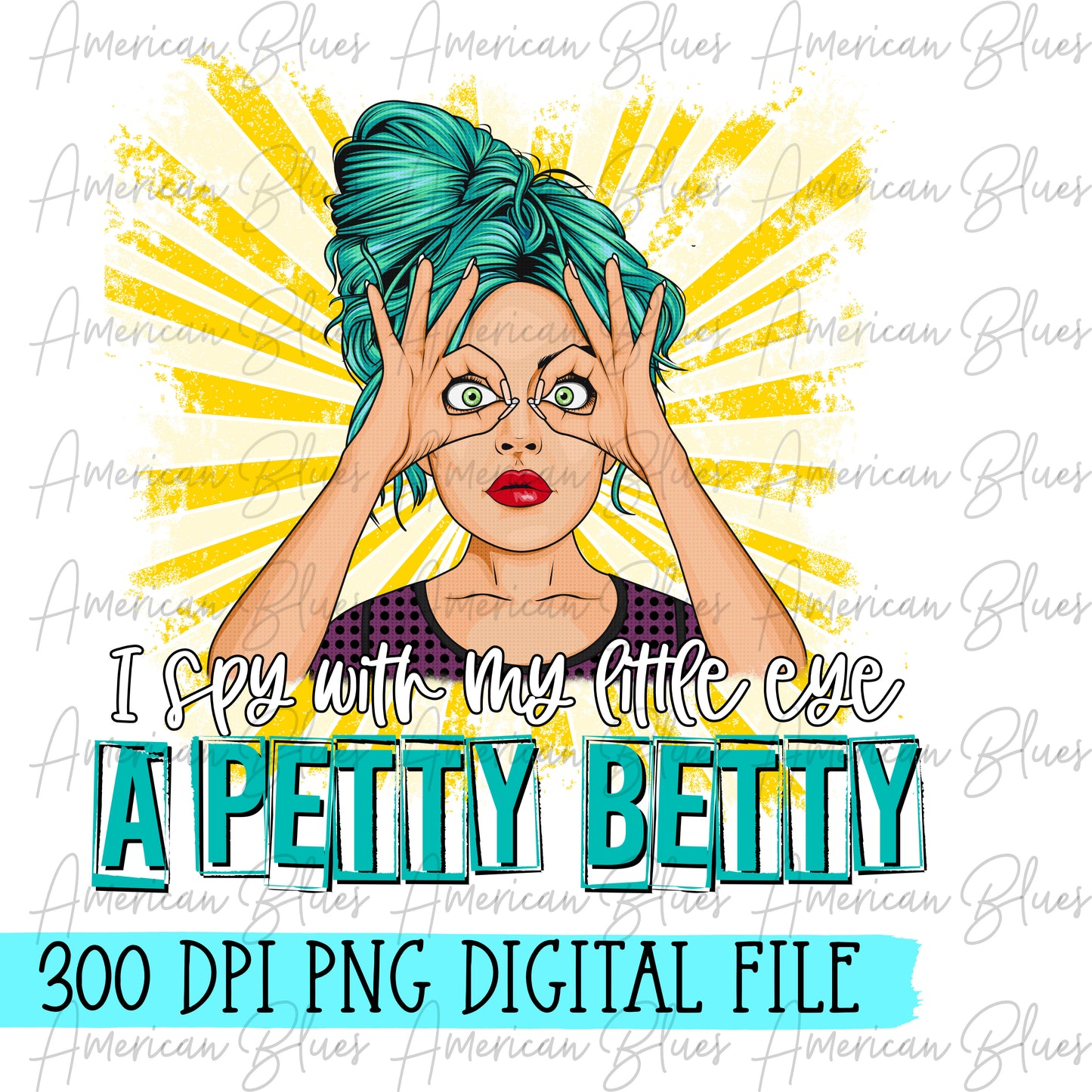 I spy with my little eye a petty Betty