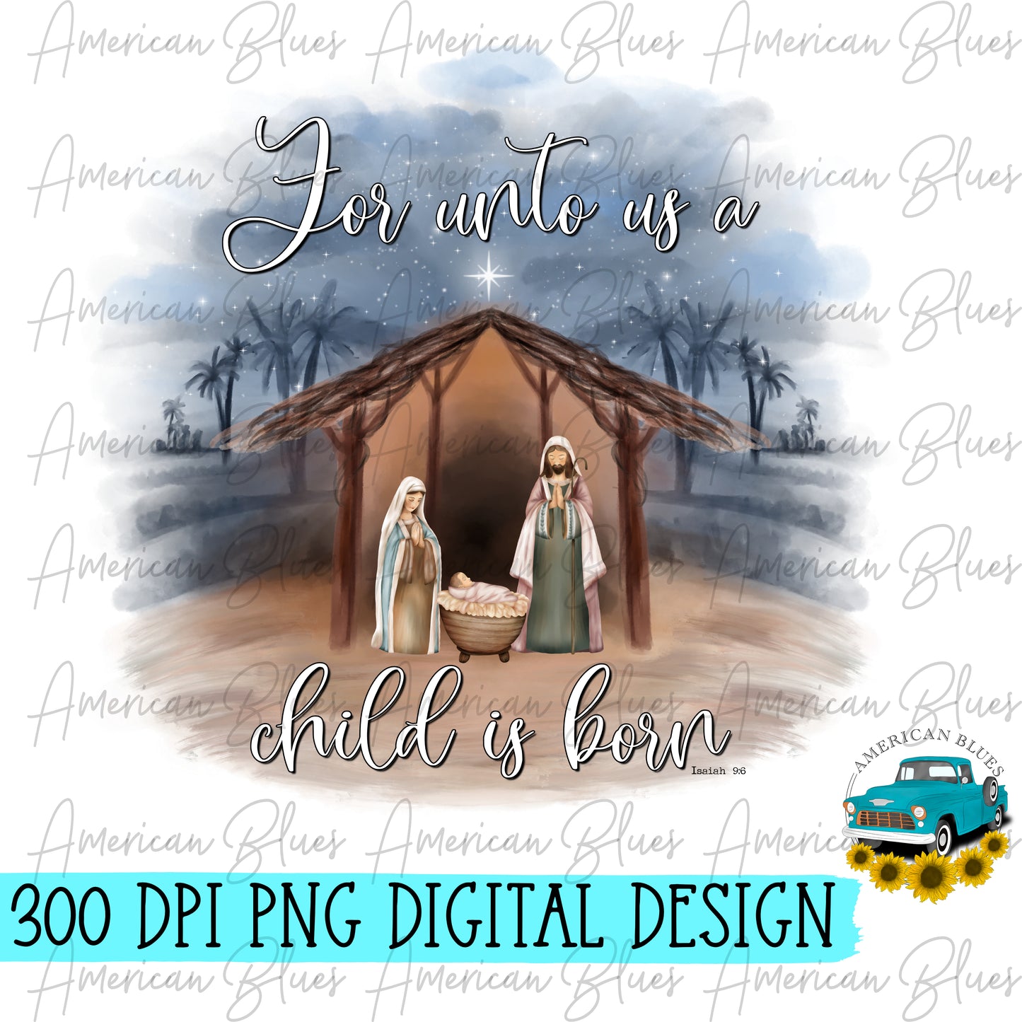 For unto us a child is born