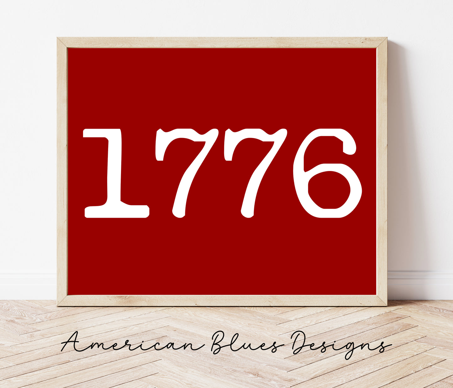 Life, Liberty & 1776 Printable Wall Art