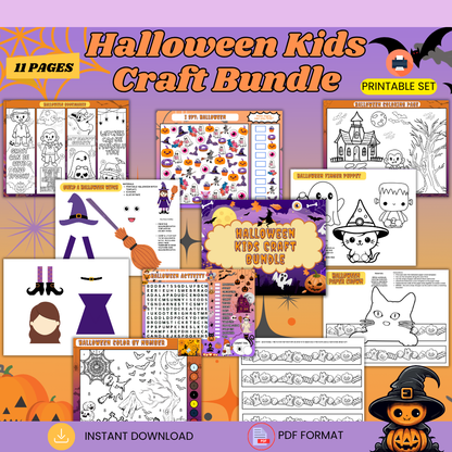 Halloween Kids Craft Bundle