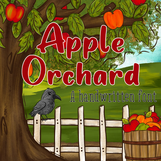 Apple Orchard handwritten font