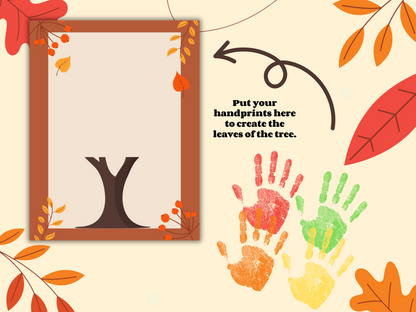 Fall Handprint & Footprint Craft