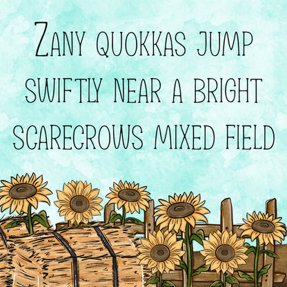 Scarecrow handwritten font