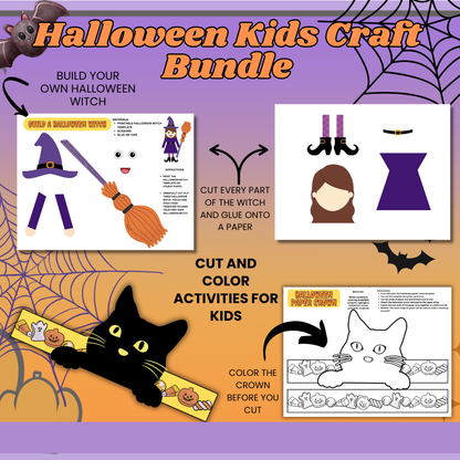 Halloween Kids Craft Bundle