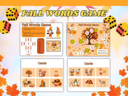 Fall themed board games