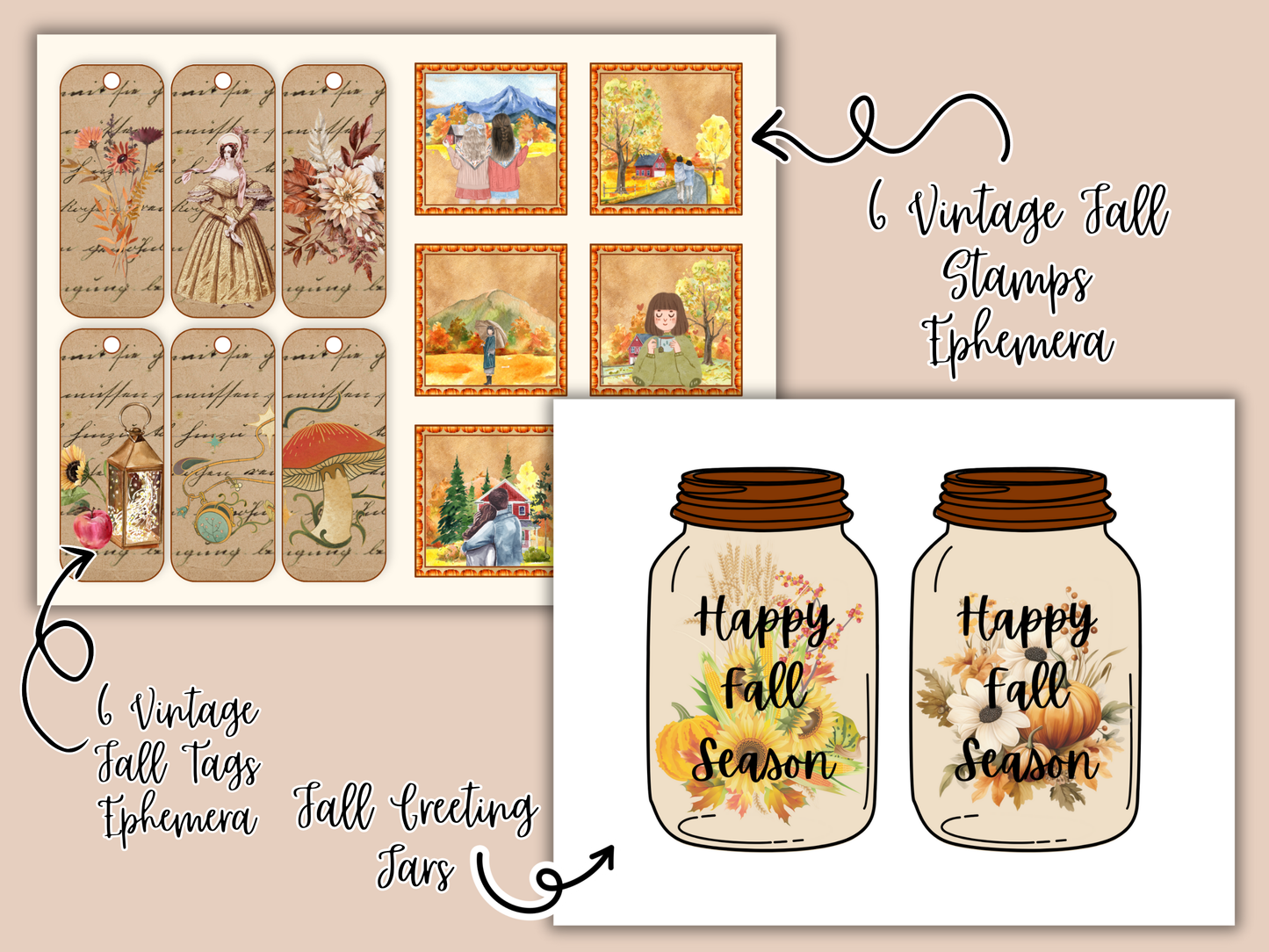 Fall Junk Journal Kit