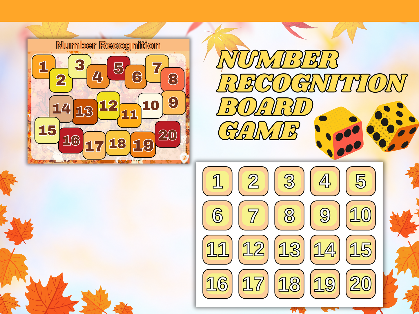 Fall themed board games